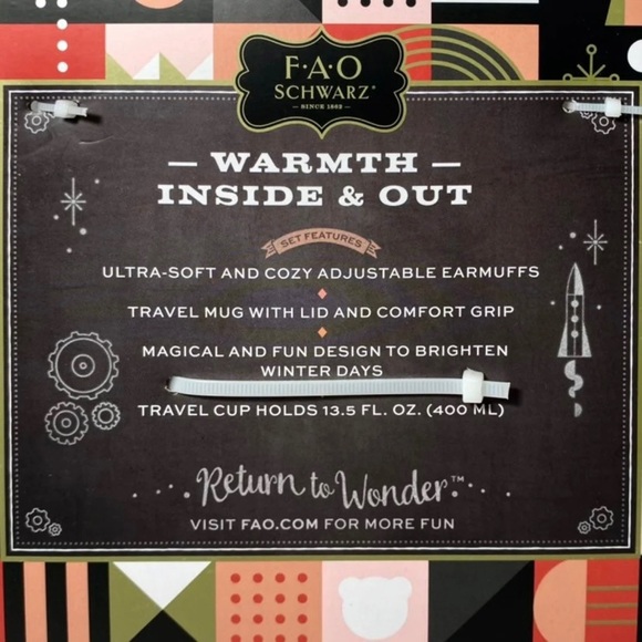 FAO Schwartz Travel Mug & Earmuffs Set - Picture 9 of 11